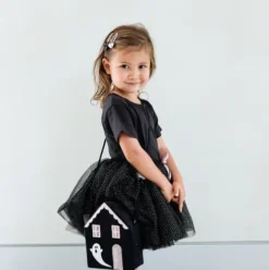 Tylskørt Til Børn - Sort Heks Halloween - Mimi & Lula