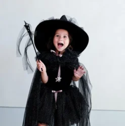 Tylskørt Til Børn - Sort Heks Halloween - Mimi & Lula