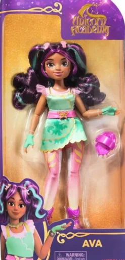 Unicorn Academy - Enhjørningeakademiet Modedukke 24 CM - Ava