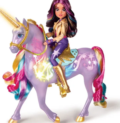 Unicorn Academy - Rainbow Light Up Wildstar 28 CM