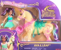 Unicorn Academy - Sophia's Lysende Halskæde & Ring