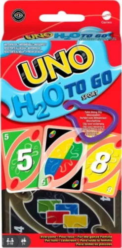 Uno H2O To Go Sport - Kortspil - Mattel P1703