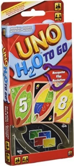 Uno H2O To Go Sport - Kortspil - Mattel P1703