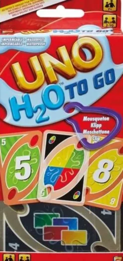 Uno H2O To Go Sport - Kortspil - Mattel P1703