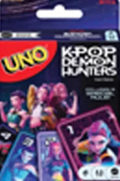 Uno - K-Pop Demon Hunters - Kortspil - Mattel Games Jrv01