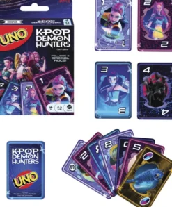 Uno - K-Pop Demon Hunters - Kortspil - Mattel Games Jrv01