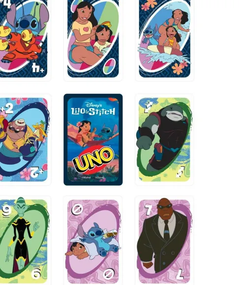 Uno - Lilo & Stitch Udgave - Kortspil