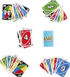 Uno Teams Kortspil - Mattel Games