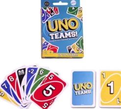 Uno Teams Kortspil - Mattel Games