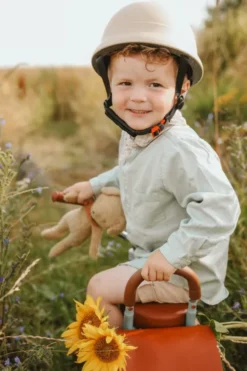 Vanilla Copenhagen - Cykelhjelm Til Børn - Beige - S - 51-54 CM