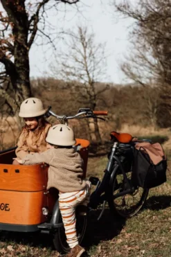 Vanilla Copenhagen - Cykelhjelm Til Børn - Beige - S - 51-54 CM