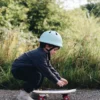 Vanilla Copenhagen - Cykelhjelm Til Børn - Bleg Grøn - S - 51-54 CM