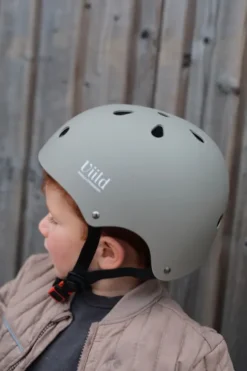 Vanilla Copenhagen - Cykelhjelm Til Børn - Cozy Grå - S - 49-55 CM