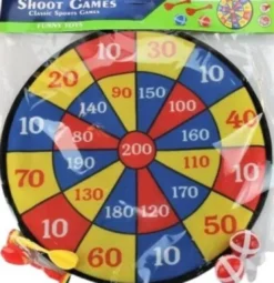 Velcro Dart Med 4 Bolde Og 4 Pile - Ø 36 CM