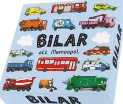 Vendespil Til Børn - Bil Memo - 32 Kort
