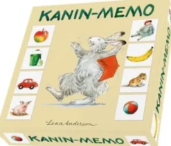 Vendespil Til Børn - Kanin Memo - 40 Kort