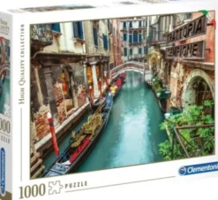 Venedig Puslespil - Canal Grande - High Quality - 1000 Brikker - Clementoni