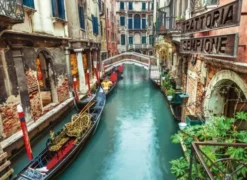 Venedig Puslespil - Canal Grande - High Quality - 1000 Brikker - Clementoni