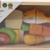 Viga - Legemad I Træ Med Velcro - Mad Til Madkassen - 17 Stk
