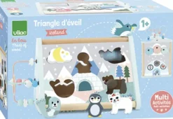 Vilac - Aktivitetstrekant - Træ - Polar