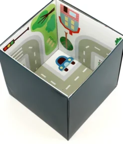 Vilac - Fold-Ud Figur Legesæt - Beredskab - Træ Og Karton