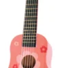Vilac - Guitar Til Børn - Lyserød Med Blomster
