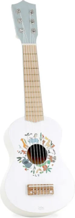 Vilac - Guitar Til Børn - Træ - Dyr - Hvid