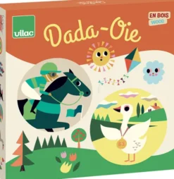 Vilac - Ludo Og Gåsespil Brætspil Til Børn - Vendbart