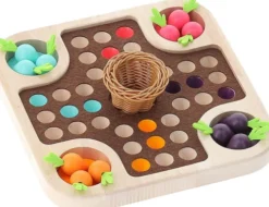 Vilac - Ludo Spil Til Børn - Grøntsager I Haven - Træ