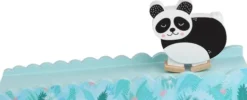 Vilac - Panda Figur Med Glidebane Legetøj - Træ