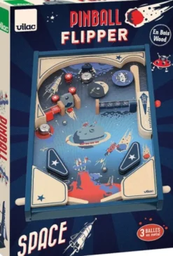 Vilac - Pinball Flippermaskine Til Børn - Space