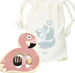 Vilac - Rangle I Træ - Flamingo - Michelle Carlslund