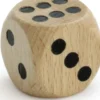 Vilac - Stor Terning I Træ - 3X3 CM