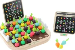 Vilac - Sudoku Brætspil Til Børn - Farver På Grøntsager - Træ