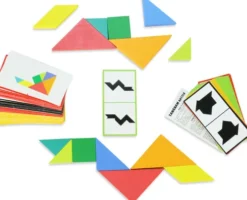 Vilac - Tangram Battle - 100 Kort Og 2 Spil