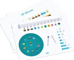 Vilac - Tongue Drum - Tungetromme Til Børn - 11 Toner - 20 CM