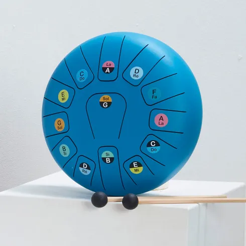 Vilac - Tongue Drum - Tungetromme Til Børn - 13 Toner - 25 CM