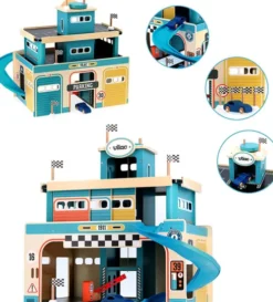 Vilac - Vintage Parkeringshus - Vilacity - 29X38X19 CM