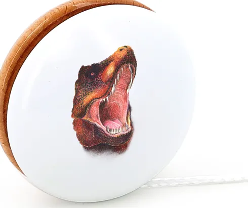 Vilac - Yoyo I Træ - Tyrannosaurus Rex Dinosaur - Naturhistorisk Museum