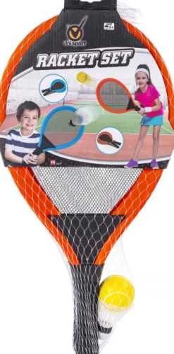 Vini Sport Jumbo Racket Sæt Til 2 Spillere - Assorteret
