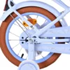 Volare - Ashley 14" Børnecykel - Kurv Og Støttehjul - Blå Pastel