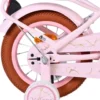 Volare - Ashley - 12'' Børnecykel Med Støttehjul - Kurv - Pastel Pink