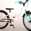 Volare - Børnecykel - 18" - Glamour - Hvid Og Grøn