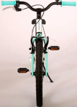 Volare - Børnecykel - 18" - Glamour - Hvid Og Grøn