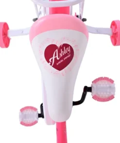 Volare - Børnecykel Med Støttehjul - 18" - Ashley Dark - Pink