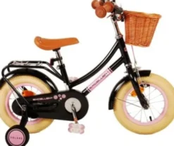 Volare - Børnecykel Med Støttehjul - 12" Tommer - Excellent - Sort