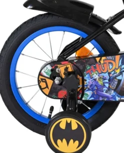 Volare - Børnecykel Med Støttehjul - 14" Tommer - Batman - Blå
