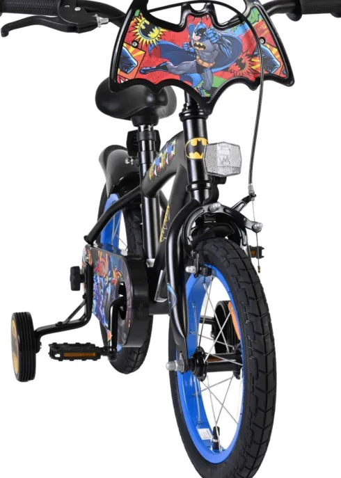 Volare - Børnecykel Med Støttehjul - 14" Tommer - Batman - Blå