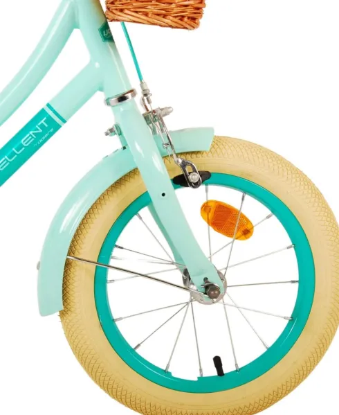 Volare - Børnecykel Med Støttehjul - 14" Tommer - Excellent Grøn