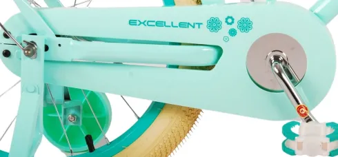 Volare - Børnecykel Med Støttehjul - 18" Tommer - Excellent Grøn